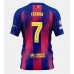 Maillot de foot Barcelona Ferran Torres #7 Domicile vêtements 2025-26 Manches Courtes